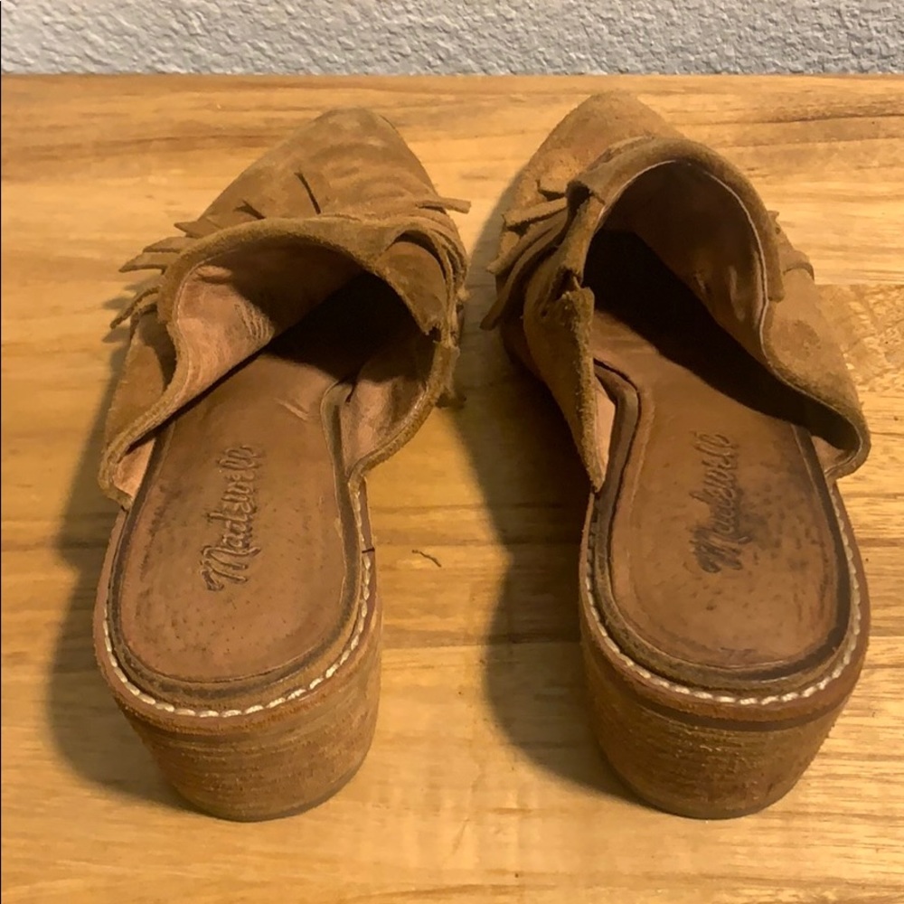 Madewell Fringe Mules - Picture 3 of 4